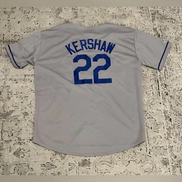Majestic Authentic Los Angeles Dodgers Road Clayton Kershaw Jersey Men’s Sz: XXL - Picture 3 of 6